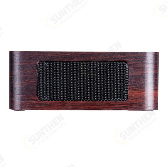 Q1A Portable Wooden Wireless bluetooth Speaker Double Drivers Stereo Light Speaker Q1A Portable Wooden Wireless bluetooth Speaker Double Drivers Stereo Light Speaker