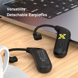 QKZ-X Wireless Earphone Cable bluetooth compatible 5.0 Headset Connector For AK6 Pro/MAX