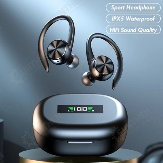 R200 TWS Earbuds bluetooth Wireless Headphones with Mic IPX5 Waterproof Ear Hooks bluetooth Earphones HiFi Stereo Music Earbuds R200 TWS Earbuds bluetooth Wireless Headphones with Mic IPX5 Waterproof Ear Hooks bluetooth Earphones HiFi Stereo Music Earbuds