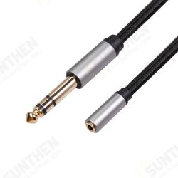 3662A Audio Conversion Cable 6.35mm Male to 3.5mm Female 0.3/1.5/3m Audio Adapter Line 3662A Audio Conversion Cable 6.35mm Male to 3.5mm Female 0.3/1.5/3m Audio Adapter Line