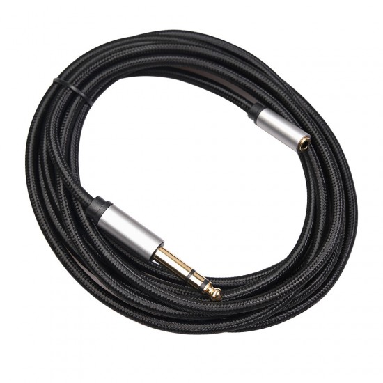3662A Audio Conversion Cable 6.35mm Male to 3.5mm Female 0.3/1.5/3m Audio Adapter Line