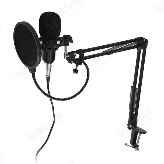 RODD Condenser Microphone Live Broadcast Mic Computer Karaoke Large Diaphragm with Bracket for Youtube RODD Condenser Microphone Live Broadcast Mic Computer Karaoke Large Diaphragm with Bracket for Youtube