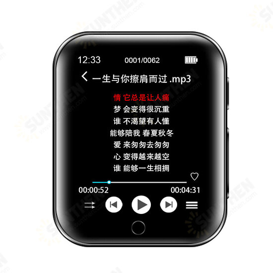 M8 bluetooth 5.0 8GB/16GB Wearable Mini Sport Smart Watch MP3 Player Pedometer Full Touch Screen Music Player Speake Support FM Radio Recorder Video with Watchband M8 bluetooth 5.0 8GB/16GB Wearable Mini Sport Smart Watch MP3 Player Pedometer Full Touch Screen Music Player Speake Support FM Radio Recorder Video with Watchband