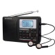 V-111 Full Band Radio FM MW SW Stereo Radio Station Receiver Portable Clock Alarm