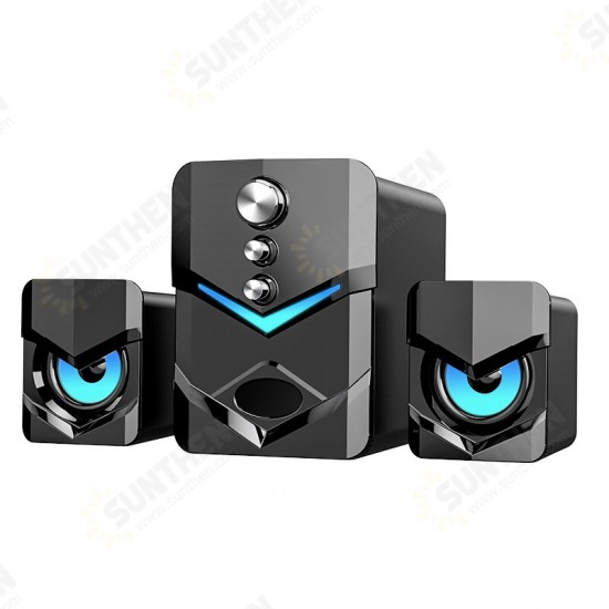 D-222 3 in 1 Computer Speaker 2.1 Channel Speaker USB 3.5mm Wired bluetooth Computer PC Stereo Desktop Speaker Subwoofer D-222 3 in 1 Computer Speaker 2.1 Channel Speaker USB 3.5mm Wired bluetooth Computer PC Stereo Desktop Speaker Subwoofer