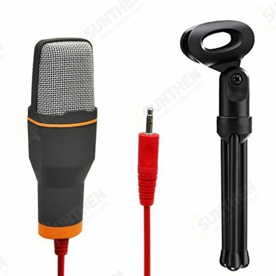 SF666 Professional Condenser Microphone for computer Laptop Singing Speech Meeting Desktop Studio 3.5mm Microphone SF666 Professional Condenser Microphone for computer Laptop Singing Speech Meeting Desktop Studio 3.5mm Microphone