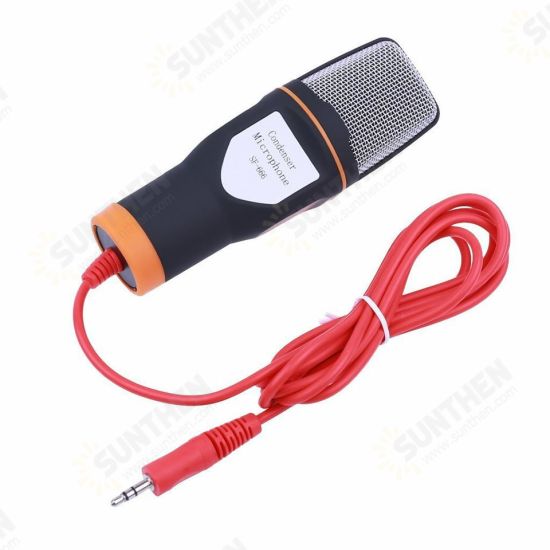 SF666 Professional Condenser Microphone for computer Laptop Singing Speech Meeting Desktop Studio 3.5mm Microphone