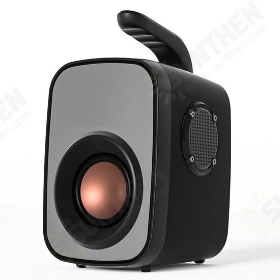 SH25 Portable bluetooth 5.0 Speaker LED Clock Display Mirror HiFi Super Bass FM Raido High Powerful Boombox HiFi Sound Loudspeaker SH25 Portable bluetooth 5.0 Speaker LED Clock Display Mirror HiFi Super Bass FM Raido High Powerful Boombox HiFi Sound Loudspeaker