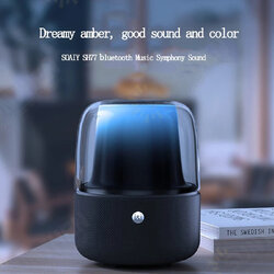 bluetooth 5.0 Speaker Portable Speaker Colorful Lights HIFI Stereo Sound Wireless Subwoofer TF Card 2000mAh Outdoor Speaker bluetooth 5.0 Speaker Portable Speaker Colorful Lights HIFI Stereo Sound Wireless Subwoofer TF Card 2000mAh Outdoor Speaker