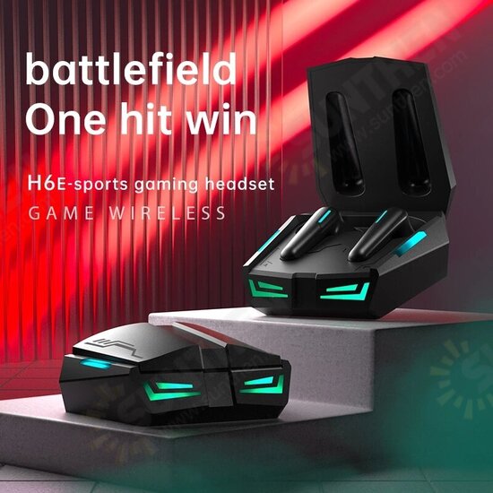 H6S TWS bluetooth Earbuds BT 5.0 Game Low Latency Wireless Headphone Long Battery Life IP67 Waterproof Earphone with Mic H6S TWS bluetooth Earbuds BT 5.0 Game Low Latency Wireless Headphone Long Battery Life IP67 Waterproof Earphone with Mic