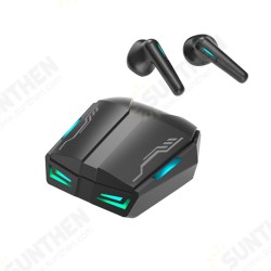 H6S TWS bluetooth Earbuds BT 5.0 Game Low Latency Wireless Headphone Long Battery Life IP67 Waterproof Earphone with Mic