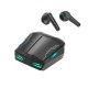 H6S TWS bluetooth Earbuds BT 5.0 Game Low Latency Wireless Headphone Long Battery Life IP67 Waterproof Earphone with Mic
