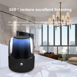 SH77 bluetooth Speaker Wireless Speaker 10W Bass Atmosphere Light Mini Audio Subwoofer Portable Speaker SH77 bluetooth Speaker Wireless Speaker 10W Bass Atmosphere Light Mini Audio Subwoofer Portable Speaker