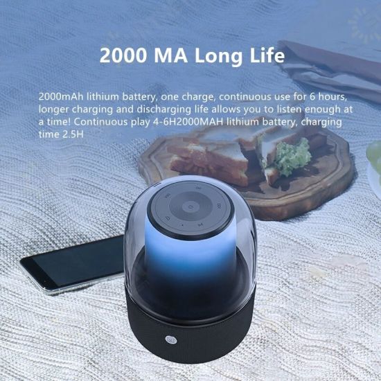 SH77 bluetooth Speaker Wireless Speaker 10W Bass Atmosphere Light Mini Audio Subwoofer Portable Speaker SH77 bluetooth Speaker Wireless Speaker 10W Bass Atmosphere Light Mini Audio Subwoofer Portable Speaker