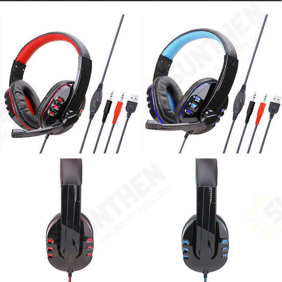 SY733MV USB Wired Light Gaming Computer Headphone for PS4 Dedicated SY733MV USB Wired Light Gaming Computer Headphone for PS4 Dedicated