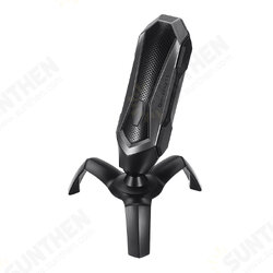 T1 USB Wired RGB Light Gaming Condenser Microphone Plug and Play Type-C Cardioid Pattern Desktop Microphone T1 USB Wired RGB Light Gaming Condenser Microphone Plug and Play Type-C Cardioid Pattern Desktop Microphone