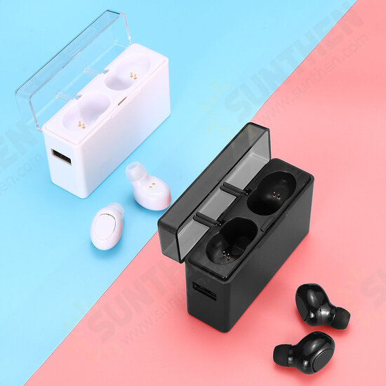 T3 TWS bluetooth 5.0 Earbuds Hi-Fi Noise Cancelling Wireless Headset Earphone With 3500mAh Charging Case Power Bank