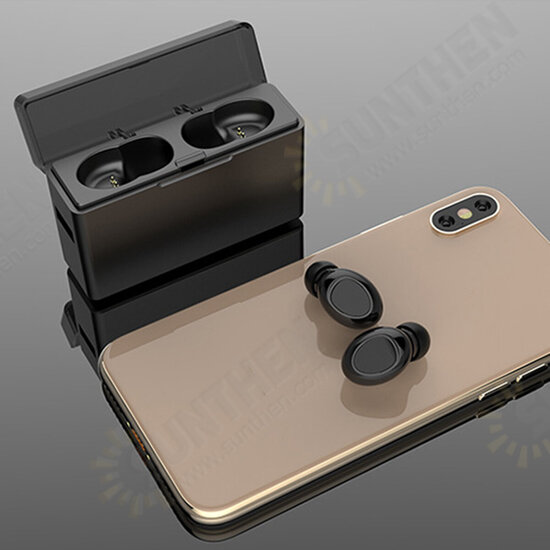T3 TWS bluetooth 5.0 Earbuds Hi-Fi Noise Cancelling Wireless Headset Earphone With 3500mAh Charging Case Power Bank T3 TWS bluetooth 5.0 Earbuds Hi-Fi Noise Cancelling Wireless Headset Earphone With 3500mAh Charging Case Power Bank
