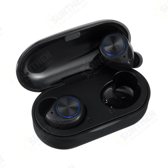 TW60 TWS Wireless bluetooth 5.0 HiFi Stereo Sport Earbuds Headphone Touch Control Earphone with Charging Box