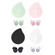 TW70 TWS bluetooth 5.0 Earphone Mini Stereo Music Cute Earbuds Smart Touch Headphone with Mic Gift