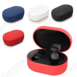 TWS Earphones Storage Box Silicone Shockproof Protective Case Cover for Xiaomi Redmi Airdots S Earphone TWS Earphones Storage Box Silicone Shockproof Protective Case Cover for Xiaomi Redmi Airdots S Earphone