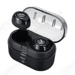 TWS True Wireless bluetooth 5.0 Earphone Mini Portable HiFi Stereo IPX5 Waterproof Bilateral Calls Headphone with Charging Box TWS True Wireless bluetooth 5.0 Earphone Mini Portable HiFi Stereo IPX5 Waterproof Bilateral Calls Headphone with Charging Box