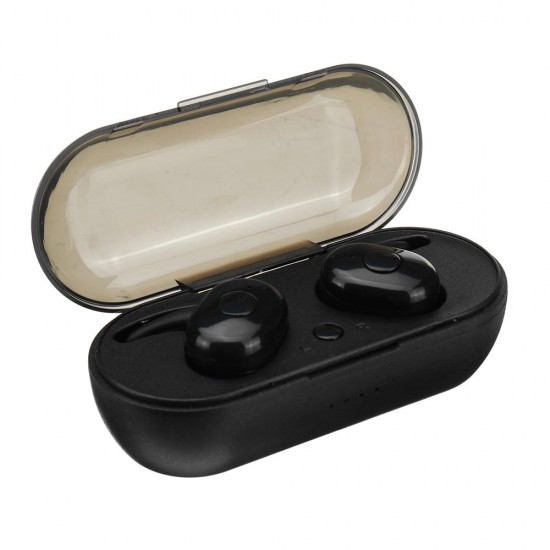 TWS-X Mini bluetooth 5.0 Earphone Wireless Stereo Large Capacity Noise Cancelling Stereo HIFI Sport Headphones With Charging Box