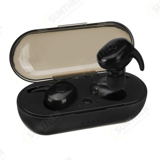 TWS-X Mini bluetooth 5.0 Earphone Wireless Stereo Large Capacity Noise Cancelling Stereo HIFI Sport Headphones With Charging Box