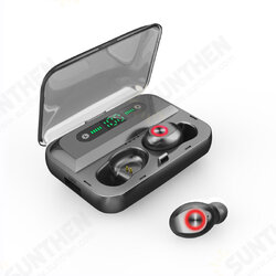 TWS bluetooth 5.0 Digital Display Headset Binaural Call Sports HiFi Waterproof Earphone With Charging Box TWS bluetooth 5.0 Digital Display Headset Binaural Call Sports HiFi Waterproof Earphone With Charging Box