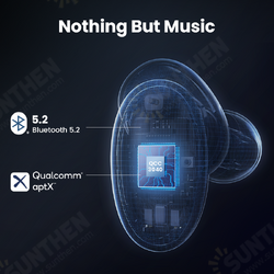 HiTune X5 TWS bluetooth 5.2 Earphone 10mm Dynamic Drive Bass Sound ENC Noise Cancelling 400mAh Battery IPX5 Waterproof Auto Pairing Touch Control 70ms Low-latency Mode In-ear Earbuds Sports Headphone HiTune X5 TWS bluetooth 5.2 Earphone 10mm Dynamic Drive Bass Sound ENC Noise Cancelling 400mAh Battery IPX5 Waterproof Auto Pairing Touch Control 70ms Low-latency Mode In-ear Earbuds Sports Headphone