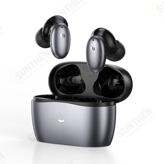 Hitune X6 TWS bluetooth 5.1 Earphone 10mm Carbon Driver SBC AAC Superbass Sound HD Calls ANC ENC Noise Cancelling 500mAh Battery IPX5 Waterproof 50ms Low-latency Sports Headphone with Mic Hitune X6 TWS bluetooth 5.1 Earphone 10mm Carbon Driver SBC AAC Superbass Sound HD Calls ANC ENC Noise Cancelling 500mAh Battery IPX5 Waterproof 50ms Low-latency Sports Headphone with Mic