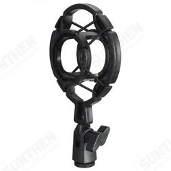 Universal Black Plastic Studio Microphone Shock Mount Desktop Holder Stand for Condenser Microphone Universal Black Plastic Studio Microphone Shock Mount Desktop Holder Stand for Condenser Microphone
