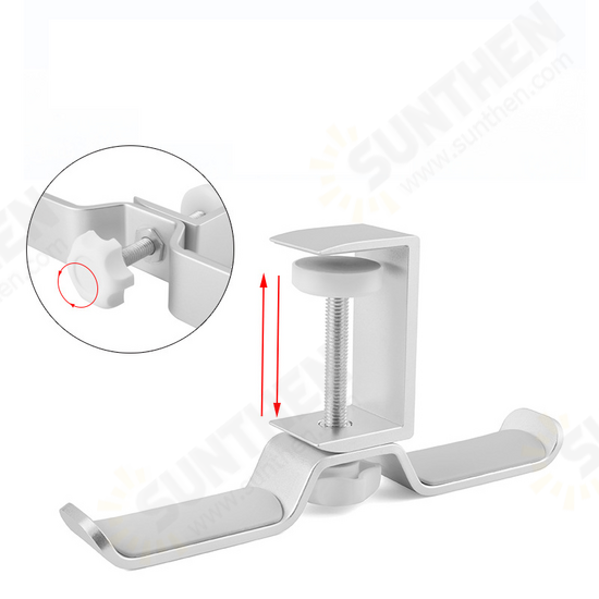 Universal Metal Head-Mounted Dual Earphone Holder Internet Cafe Monitor Earphone Hanger Desktop Lock Clip Earphone Display Shelf Universal Metal Head-Mounted Dual Earphone Holder Internet Cafe Monitor Earphone Hanger Desktop Lock Clip Earphone Display Shelf