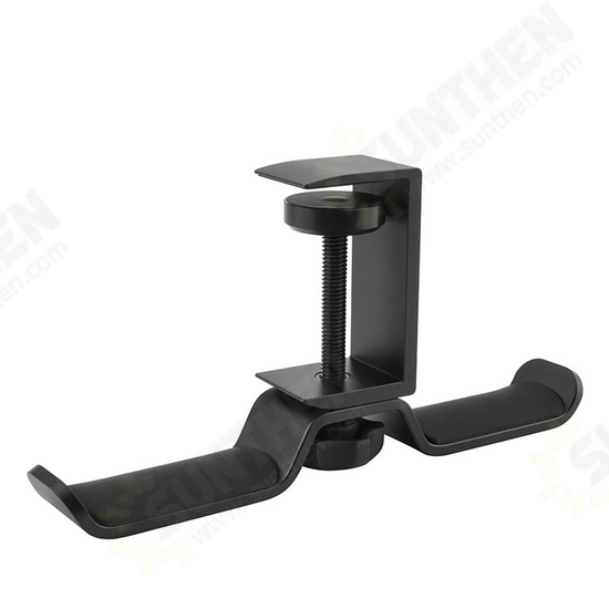 Universal Metal Head-Mounted Dual Earphone Holder Internet Cafe Monitor Earphone Hanger Desktop Lock Clip Earphone Display Shelf Universal Metal Head-Mounted Dual Earphone Holder Internet Cafe Monitor Earphone Hanger Desktop Lock Clip Earphone Display Shelf
