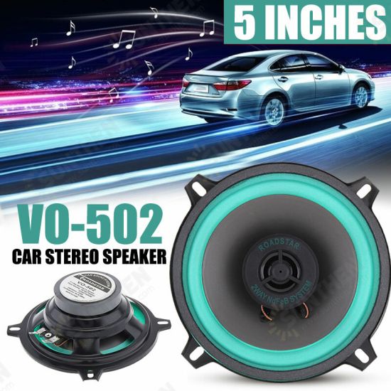 VO-502 5inch 2-Way Mounting Car Speaker 100W Car Stereo Speaker HiFi Audio Vehicle Coaxial Speaker Auto Audio Loudspeaker VO-502 5inch 2-Way Mounting Car Speaker 100W Car Stereo Speaker HiFi Audio Vehicle Coaxial Speaker Auto Audio Loudspeaker