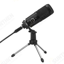 Wired USB Microphone with Tripod for Computer Windows for Mac PC Live Broadcast Video Conferencing Audio Recording YouTube Wired USB Microphone with Tripod for Computer Windows for Mac PC Live Broadcast Video Conferencing Audio Recording YouTube