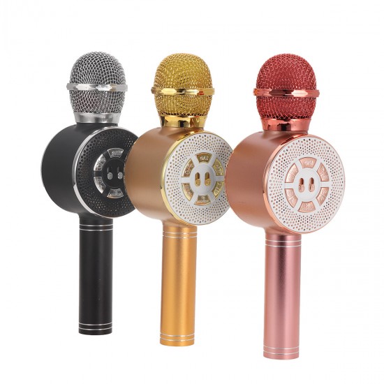 Wireless Microphone Hifi Speaker bluetooth Magnetic USB Charging Sound Quality Microphone