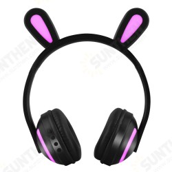 Wireless bluetooth 5.0 Headphone LED Colorful Car Ears Cute Music Headset Stereo Headphone with Mic Wireless bluetooth 5.0 Headphone LED Colorful Car Ears Cute Music Headset Stereo Headphone with Mic