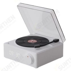 X11 Retro Record Player Model Portable Speaker bluetooth Speaker Rotation Button Alarm Clock Wireless Speaker X11 Retro Record Player Model Portable Speaker bluetooth Speaker Rotation Button Alarm Clock Wireless Speaker