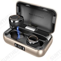X13 bluetooth 5.0 Headphones TWS Wireless Dual Digital Display Earphone with 4000mAh Charging Box X13 bluetooth 5.0 Headphones TWS Wireless Dual Digital Display Earphone with 4000mAh Charging Box