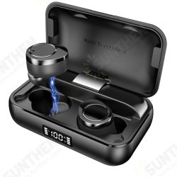 X13 bluetooth 5.0 Headphones TWS Wireless Dual Digital Display Earphone with 4000mAh Charging Box X13 bluetooth 5.0 Headphones TWS Wireless Dual Digital Display Earphone with 4000mAh Charging Box