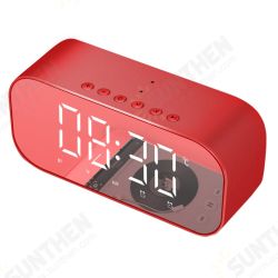 S5 Mini Wireless bluetooth Speaker Dual Alarm Clock LED Display Mirror TF Card Subwoofer with Mic S5 Mini Wireless bluetooth Speaker Dual Alarm Clock LED Display Mirror TF Card Subwoofer with Mic
