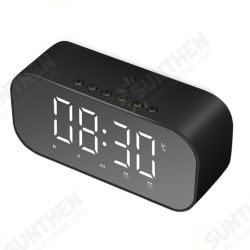 S5 Mini Wireless bluetooth Speaker Dual Alarm Clock LED Display Mirror TF Card Subwoofer with Mic S5 Mini Wireless bluetooth Speaker Dual Alarm Clock LED Display Mirror TF Card Subwoofer with Mic