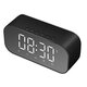 S5 Mini Wireless bluetooth Speaker Dual Alarm Clock LED Display Mirror TF Card Subwoofer with Mic S5 Mini Wireless bluetooth Speaker Dual Alarm Clock LED Display Mirror TF Card Subwoofer with Mic