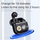 YYK-750 TWS Earphone bluetooth V5.2 60ms Low Latency ENC Noise Cancelling Waterproof 500mAh Battery LED Light Touch Control Headset