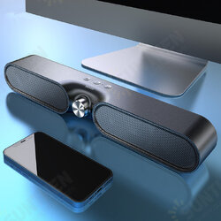 Yesido YSW-05 Dual Horns bluetooth 5.0 HiFi Bass Stereo Surround Wireless Handsfree Speaker Soundbar with Mic Yesido YSW-05 Dual Horns bluetooth 5.0 HiFi Bass Stereo Surround Wireless Handsfree Speaker Soundbar with Mic