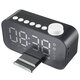 Z5 Wireless bluetooth Speaker Portable Mini Mirror Alarm Clock Support TF Card FM Radio with Mic Z5 Wireless bluetooth Speaker Portable Mini Mirror Alarm Clock Support TF Card FM Radio with Mic