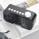 Z5 Wireless bluetooth Speaker Portable Mini Mirror Alarm Clock Support TF Card FM Radio with Mic