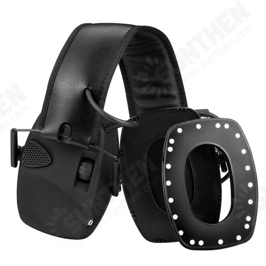 em026 Electronic Shooting Ear Protection Foldable Electronic Anti-noise Earmuffs Outdoor Sport Headphone