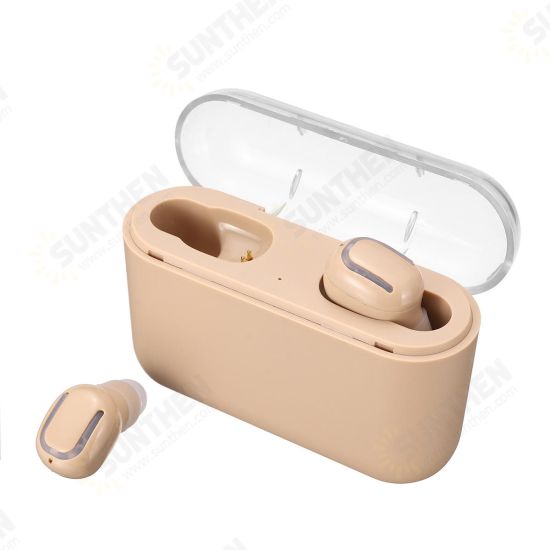 [bluetooth 5.0] Earphone CVC6.0 Noise Cancelling 2200mAh Power Bank IPX5 Waterproof Headphone with Mic